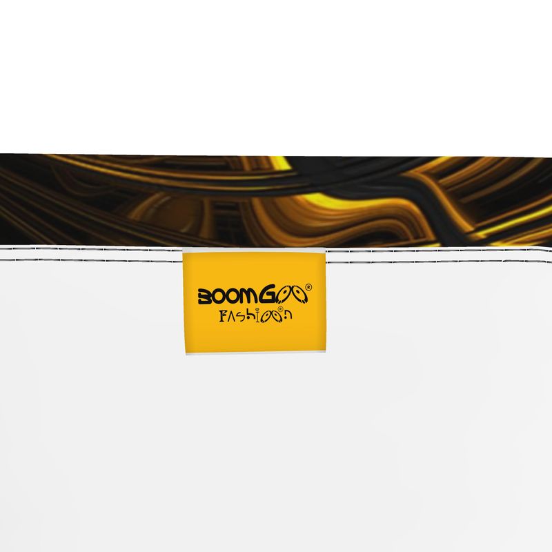 BoomGoo®  Bandeau Top F1488 "Black Gold Flow"  2