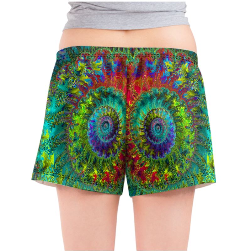 BoomGoo® PJ shorts femme F1680 "Coral Twilight" I 5