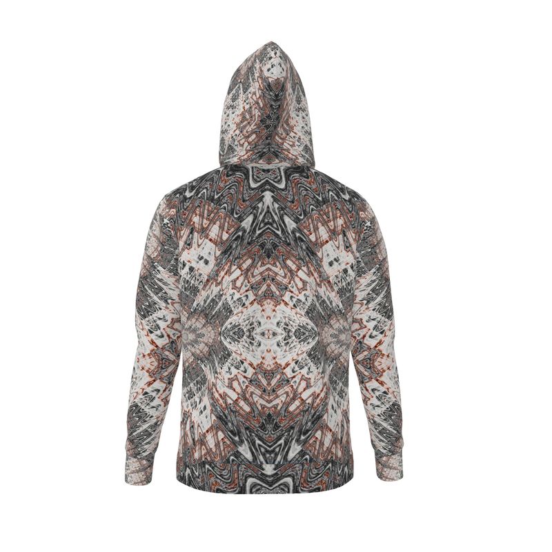 BoomGoo® Hoodie F1180 "Pink Salmon Marble" 2
