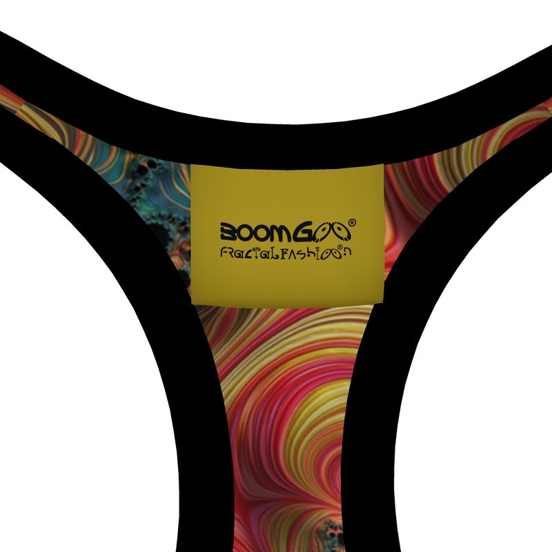 BoomGoo® low impact Sports Bra F1139 "Rainbow Mountain" I 2