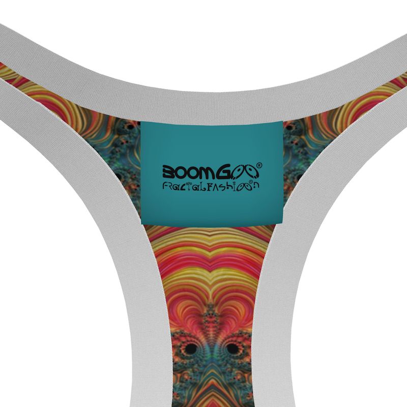 BoomGoo® low impact Sports Bra F1139 "Rainbow Mountain" II 2