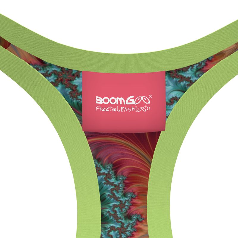 BoomGoo® low impact Sports Bra F508 "Surf" 1