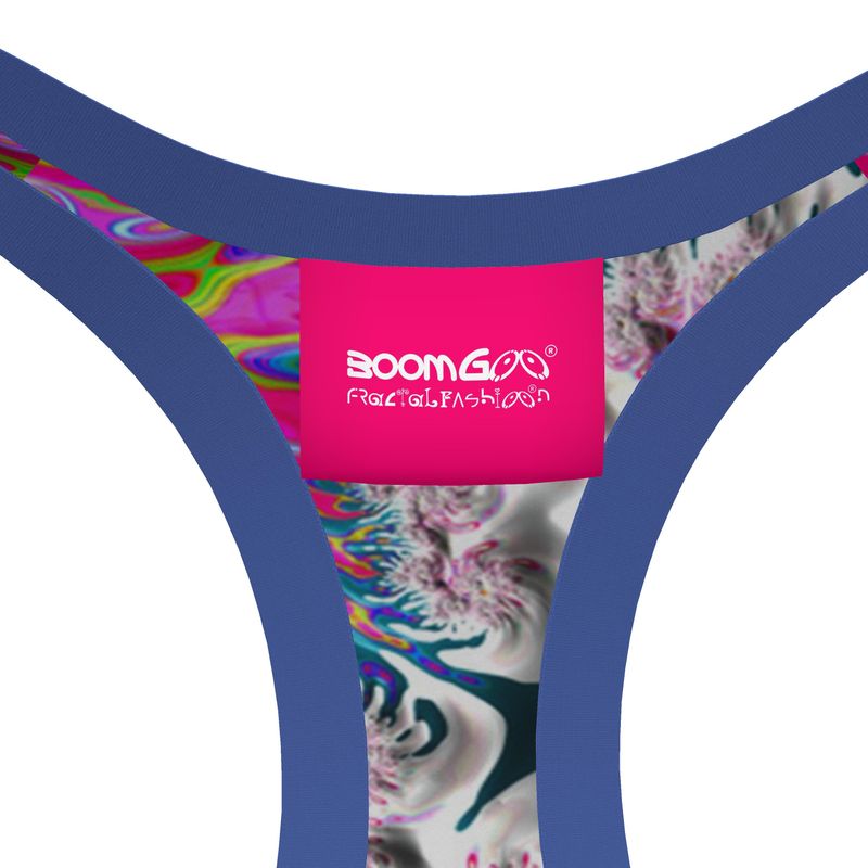 BoomGoo® low impact Sports Bra F797 "Bubblelicious" I