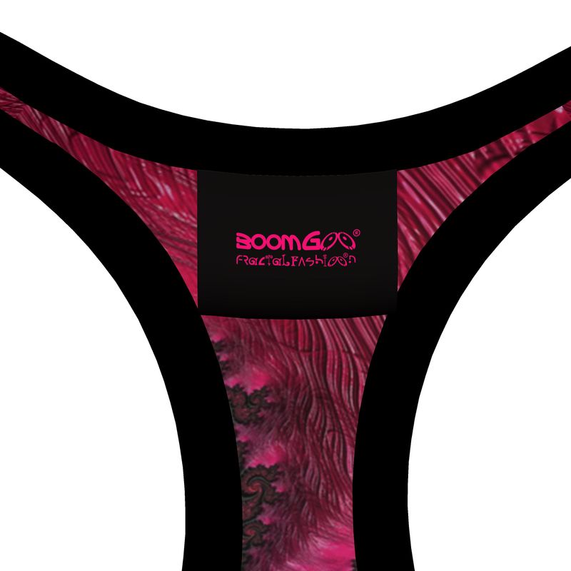 BoomGoo® low impact Sports Bra F408 "Pink Dragon" 1