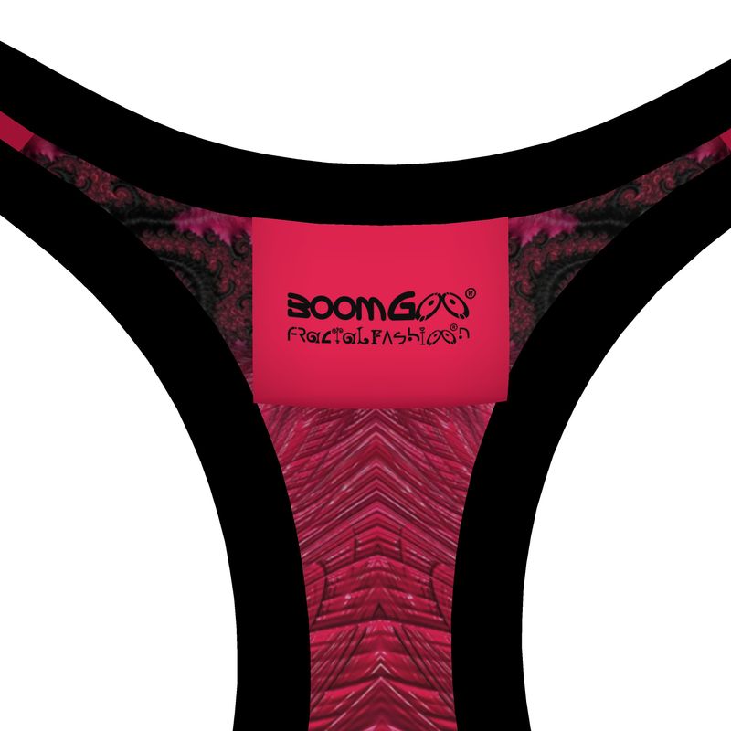 BoomGoo® low impact Sports Bra F408 "Pink Dragon" 2