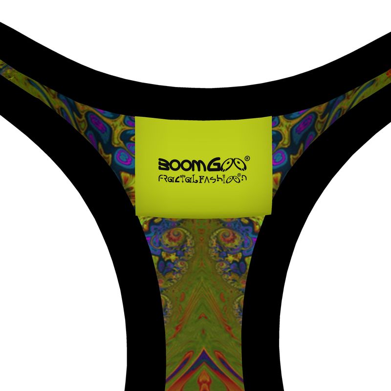 BoomGoo® low impact Sports Bra F1546 "Lagoon Paradise" II 2