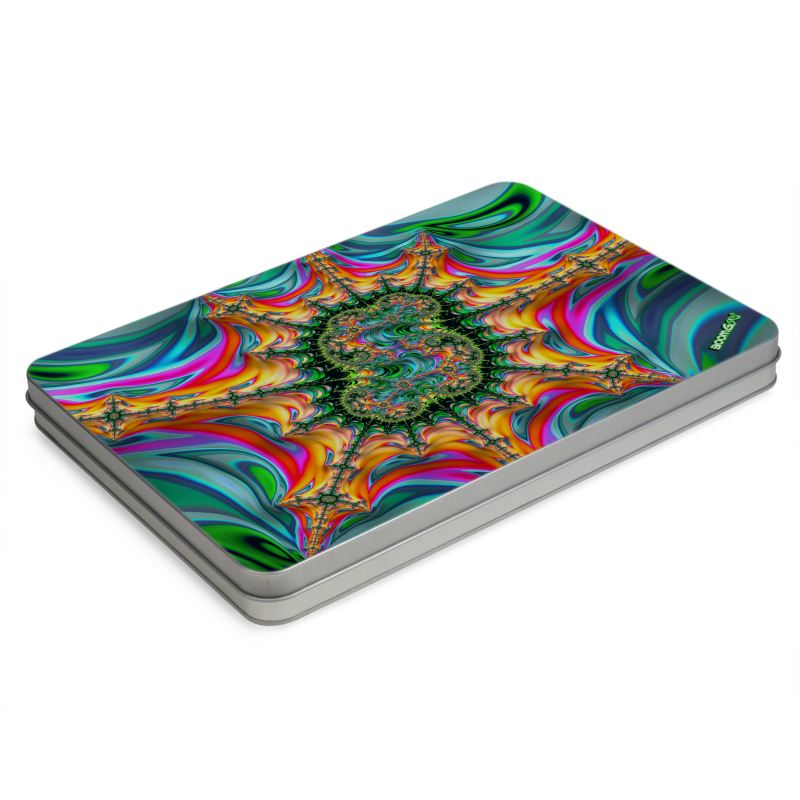 BoomGoo® pencil art box F1626 "Tropical Island Joy" 1 (A4 / 12.2x8.7”)