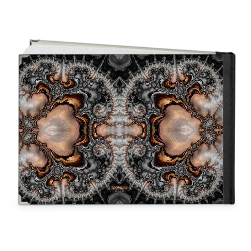 BoomGoo® guest book F1566 "Celestial da Vinci" Antique 1