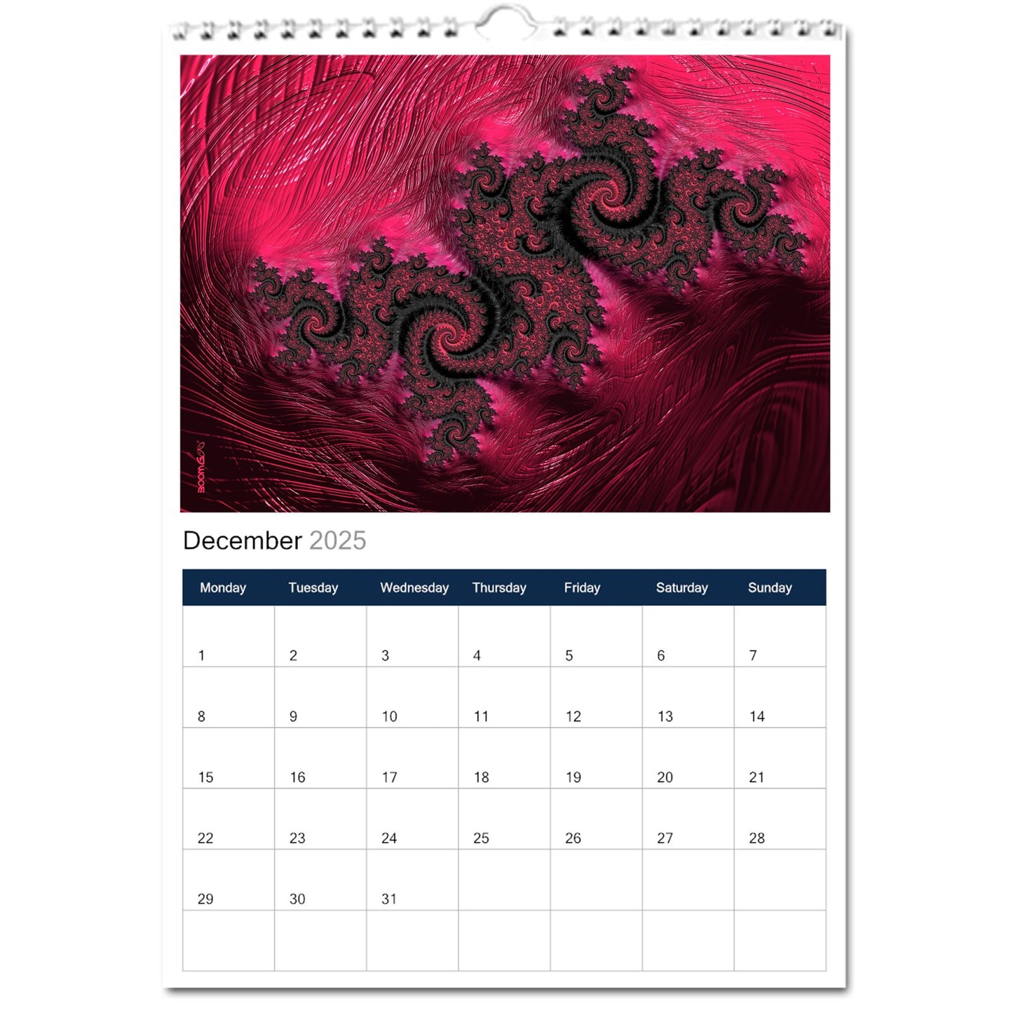BoomGoo® Art calendar 2027