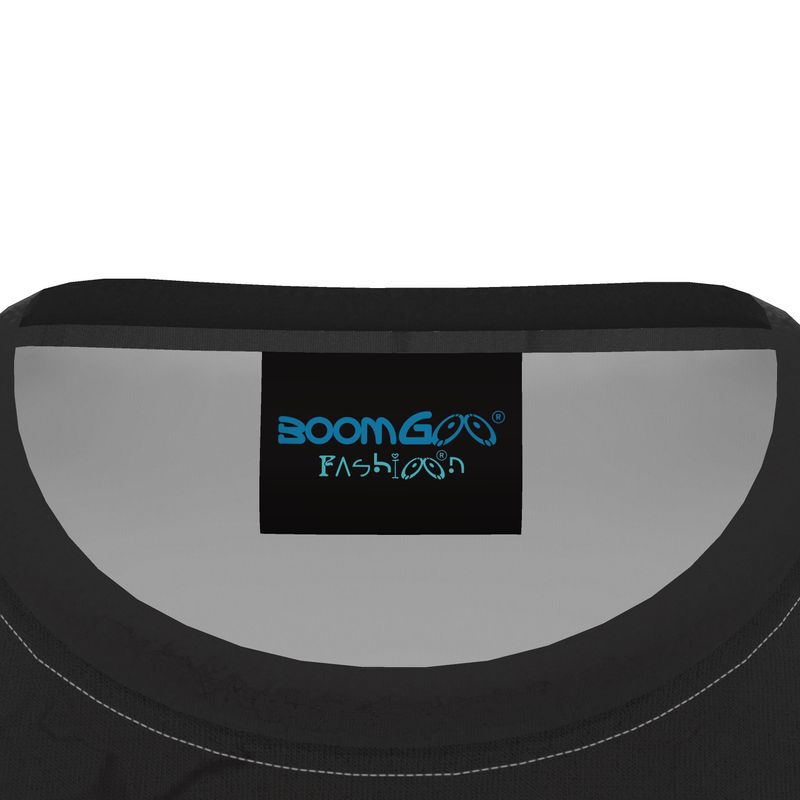 BoomGoo® T-shirt (unisex) "Delphinia" II 3 on black