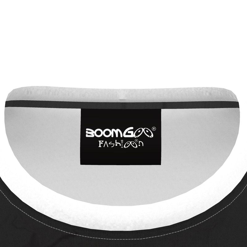BoomGoo® T-shirt (unisex) "Dolphin vs Shark" II 1b b&w