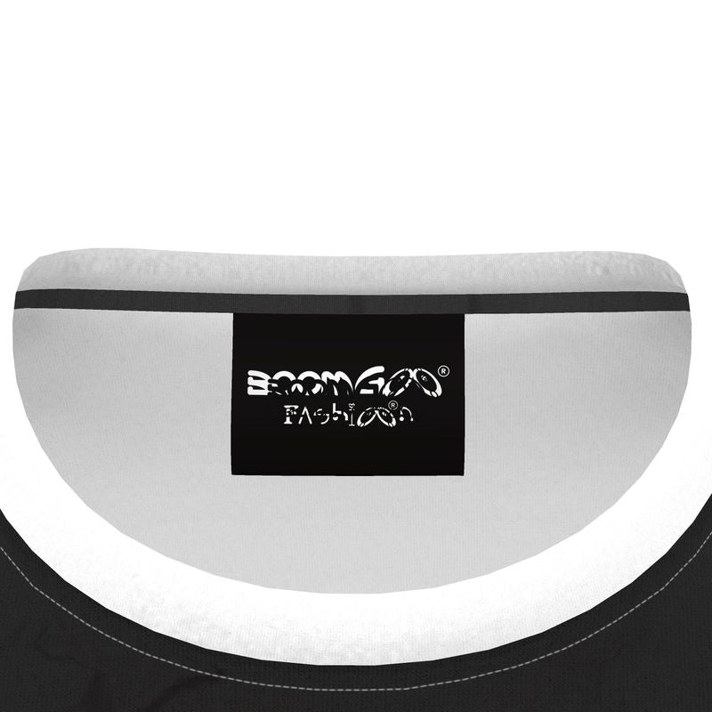 BoomGoo® T-shirt (unisex) "Dolphin vs Shark" II 1b b&w