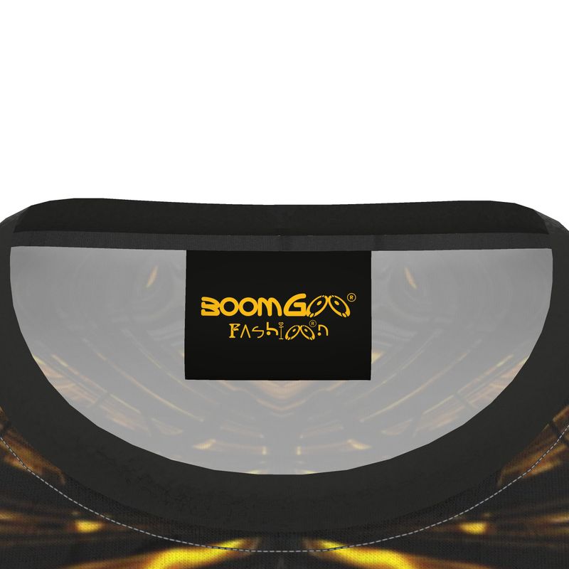 BoomGoo® T-shirt (unisex) "Black Gold Flow" I 2