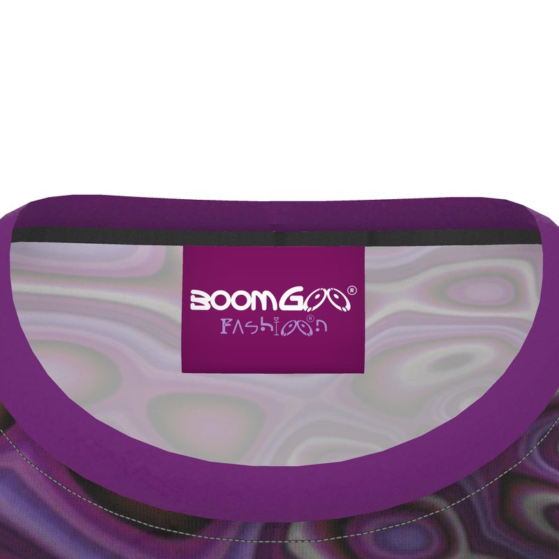 BoomGoo® T-shirt (unisex) "Purple Crocodile" I