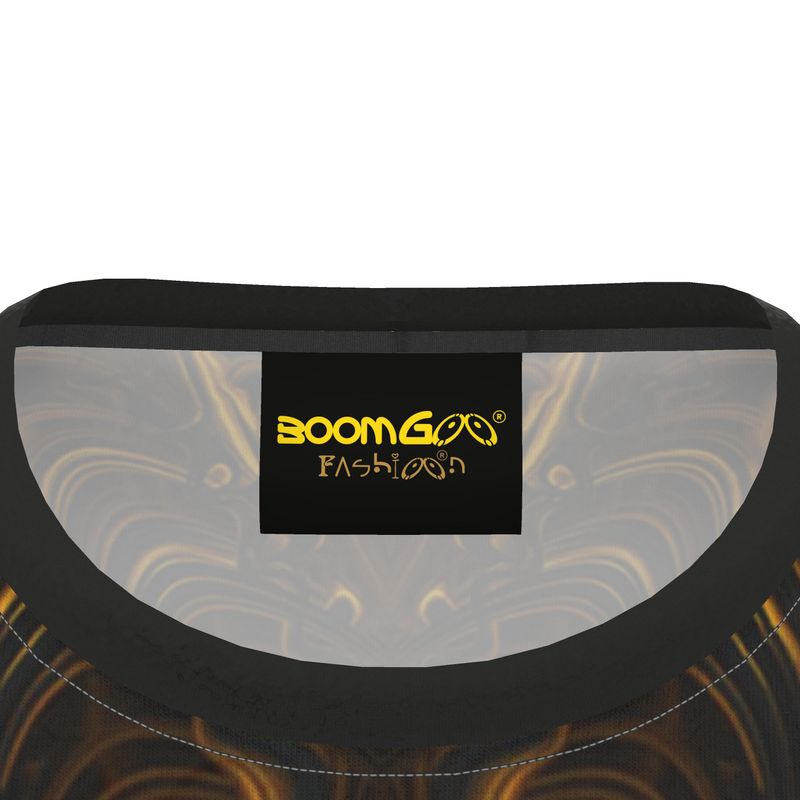BoomGoo® T-shirt (unisex) "Black Gold Flow" I 4b