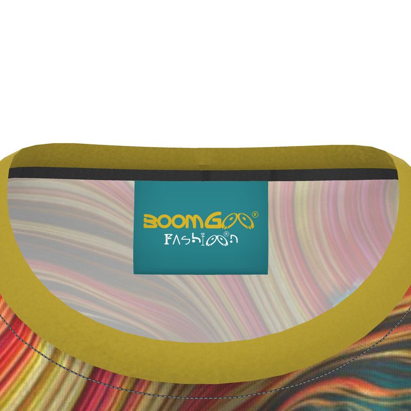 BoomGoo® T-shirt (unisex) "Rainbow Mountain" I 2 cool logo