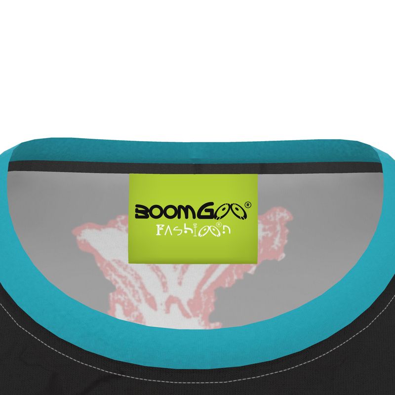 BoomGoo® T-shirt (unisex) Kids' Drawings "Fish" I 5bw World on black