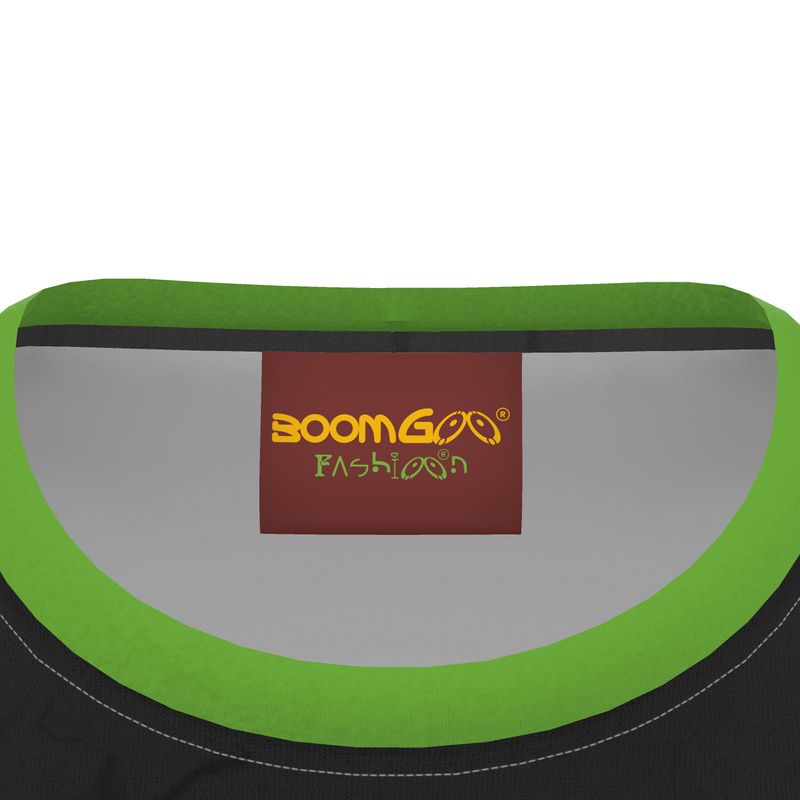 BoomGoo® T-shirt (unisex) Kids' Drawings "Chimpanzees" 1b on black