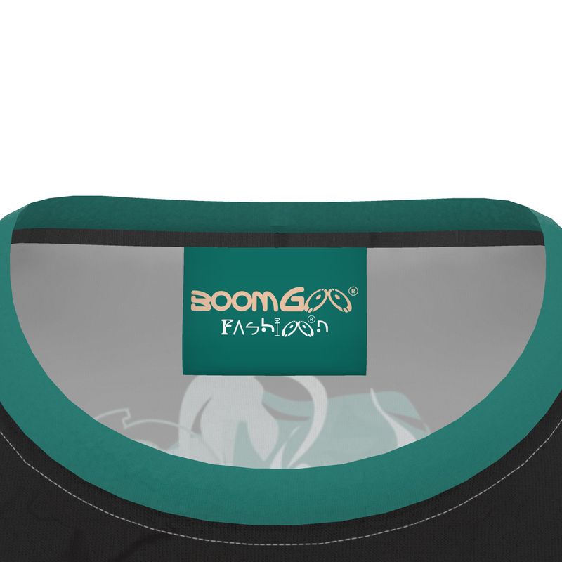 BoomGoo® T-shirt (unisex) pop art "Cheveux Nue" 1bbs bust sketch black