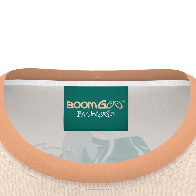 BoomGoo® T-shirt (unisex) pop art "Cheveux Nue" 1np nue on pink