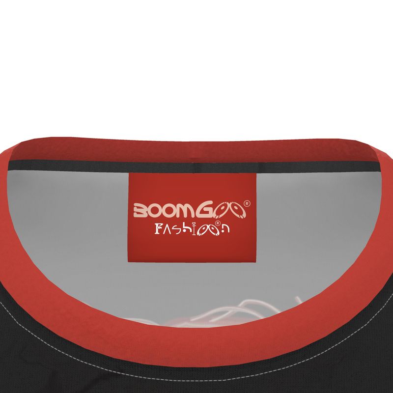 BoomGoo® T-shirt (unisex) pop art "Dany" 1b on black