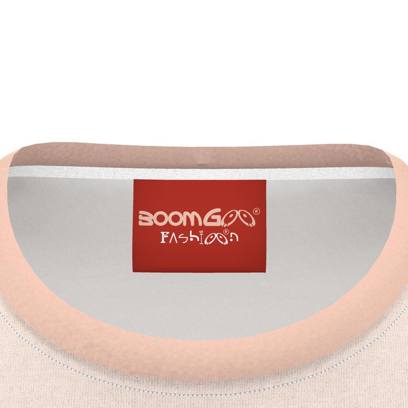 BoomGoo® T-shirt (unisex) pop art "Dany" 1sp sketch on pink