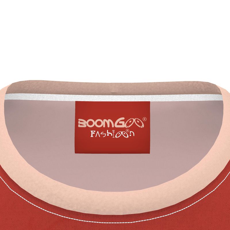 BoomGoo® T-shirt (unisex) pop art "Dany" 1cb on brown