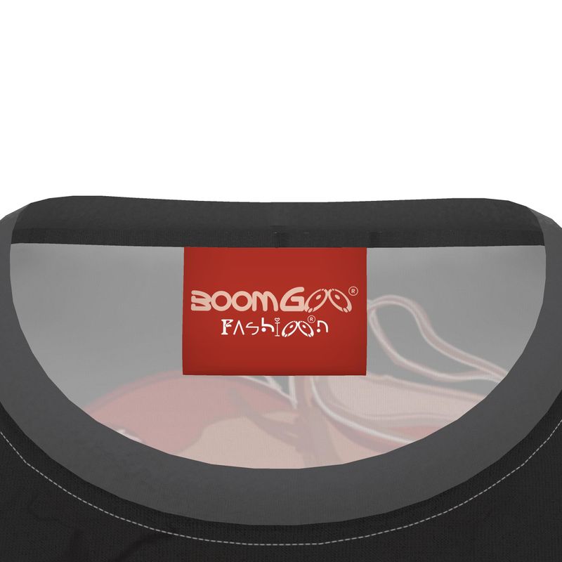 BoomGoo® T-shirt (unisex) pop art "Dany" 1eb eyes on black