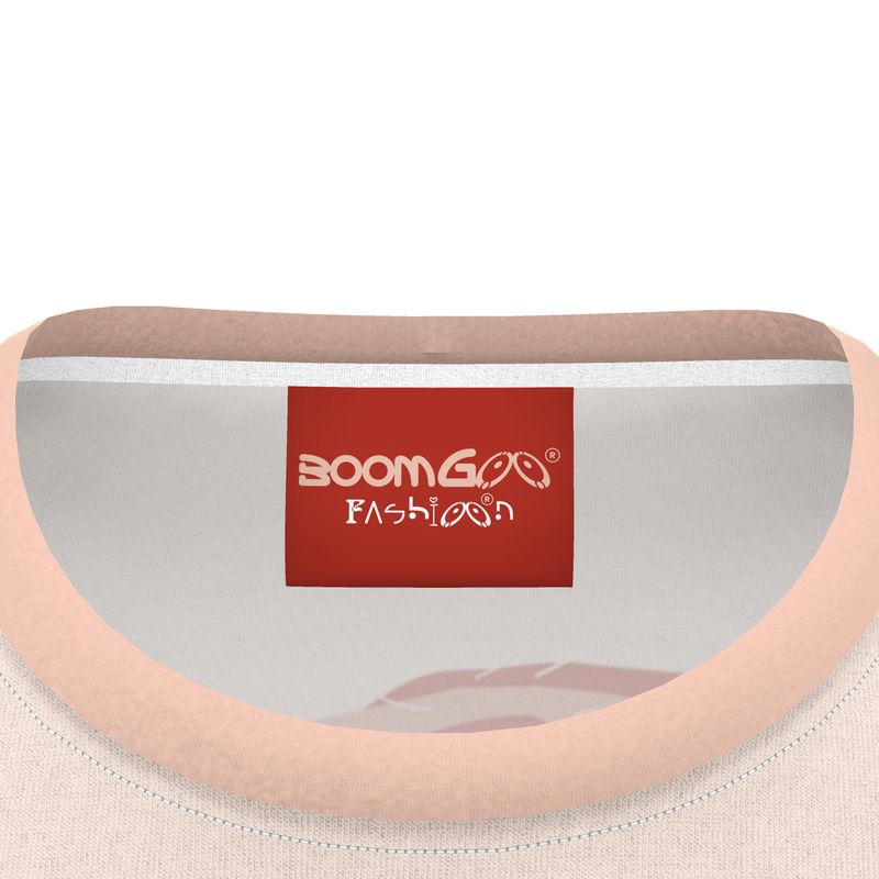 BoomGoo® T-shirt (unisex) pop art "Dany" 1ep eyes on pink