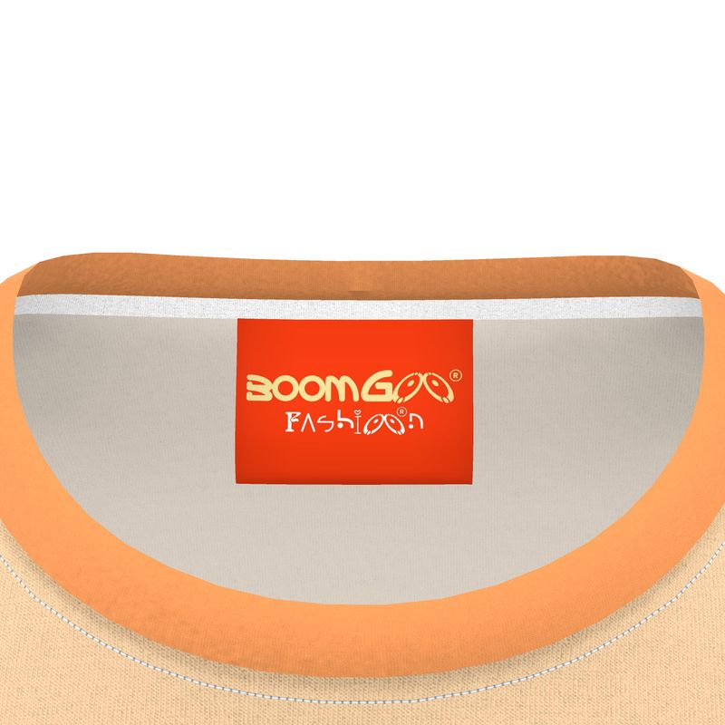 BoomGoo® T-shirt (unisex) pop art "Dany" 2oo iGuru orange on orange