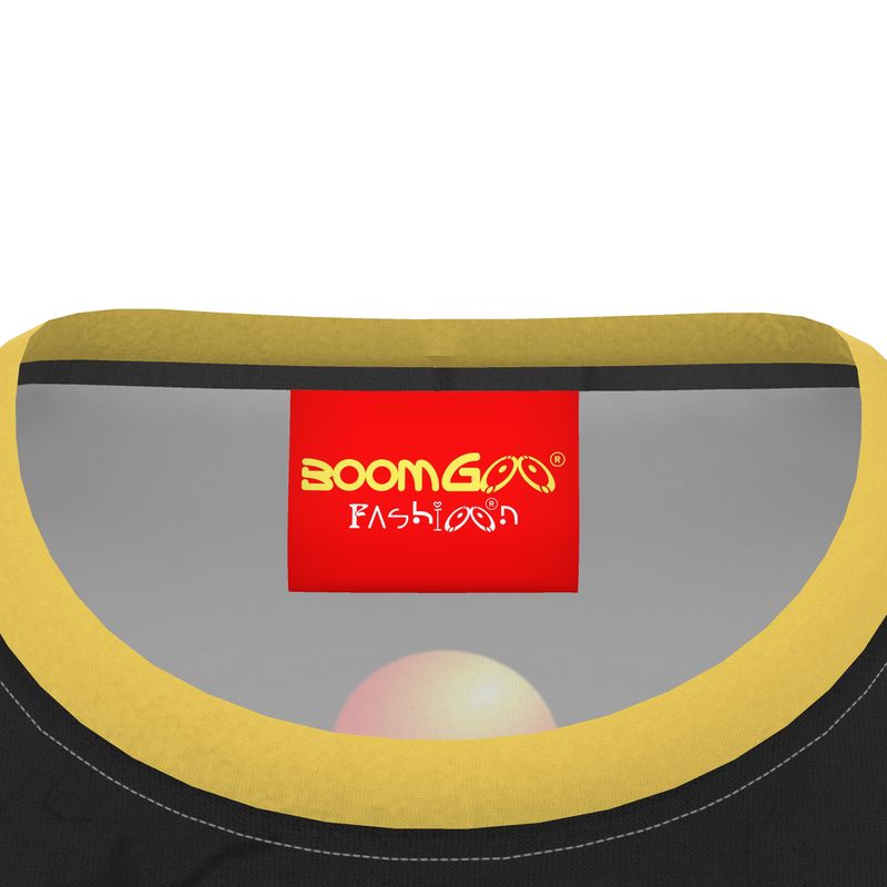 BoomGoo® T-shirt (unisex) pop art "Dany" 3bg iGuru Spheres glow black
