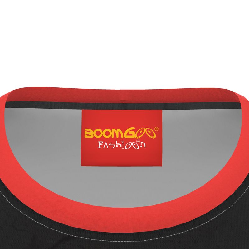 BoomGoo® T-shirt (unisex) pop art "Marylin too" 1Lsb Lips on black