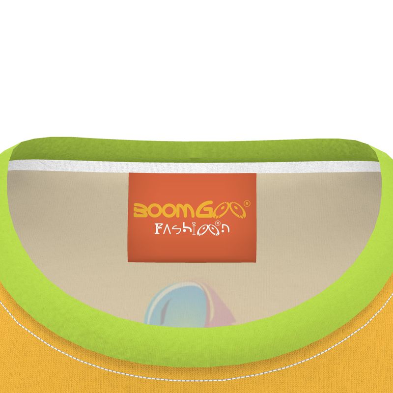 BoomGoo® T-shirt (unisex) "frrrog" 1y on yellow