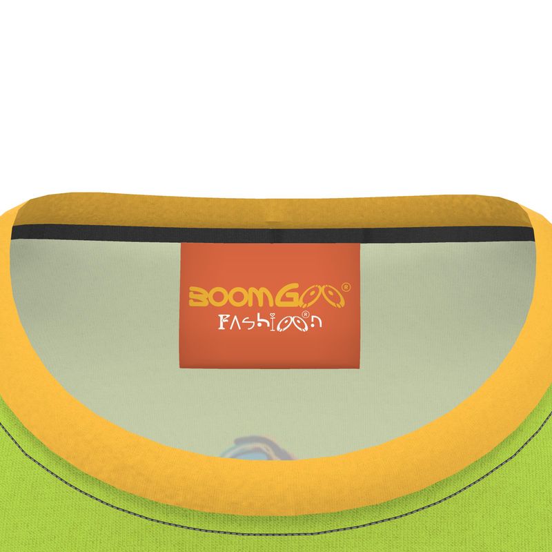 BoomGoo® T-shirt (unisex) "frrrog" 1g green