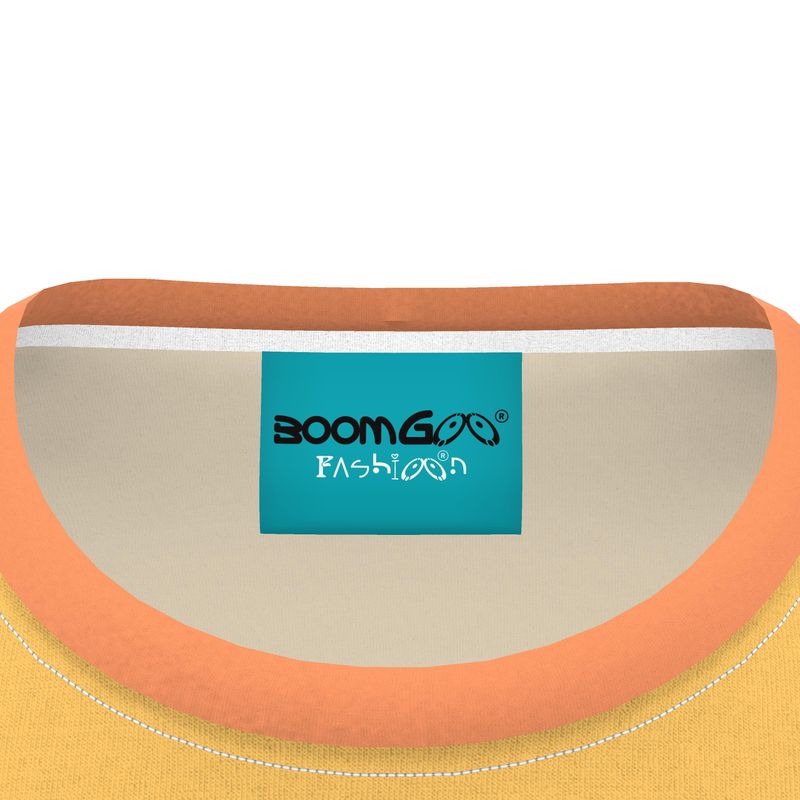 BoomGoo® T-shirt (unisex) pop art "Papapapenguin" 1y on yellow