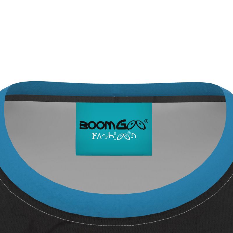 BoomGoo® T-shirt (unisex) pop art "Papapapenguin" 1b on black