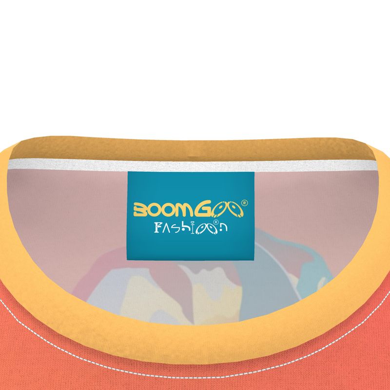 BoomGoo® T-shirt (unisex) pop art "Papapapenguin" 1csmbl chick blend