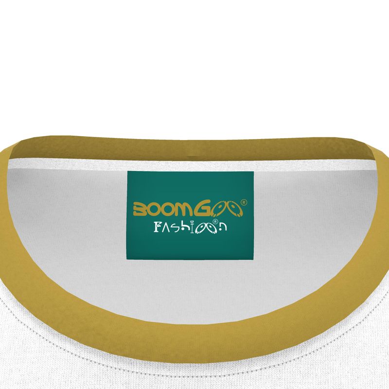BoomGoo® T-shirt (unisex) "Zzzebra" 1sg Swirl green