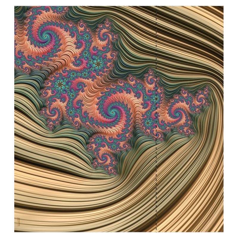 BoomGoo® wallpaper F345 "Kaleidoscope"