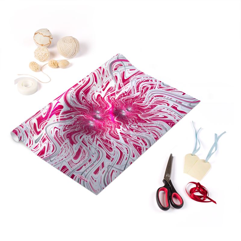 BoomGoo® wrap paper F1366 "Fuchsia Energy" 2