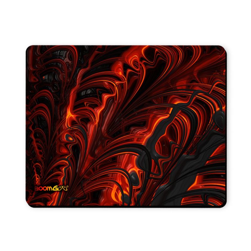 BoomGoo® Mousepad F1488 "Black Gold Flow" 2