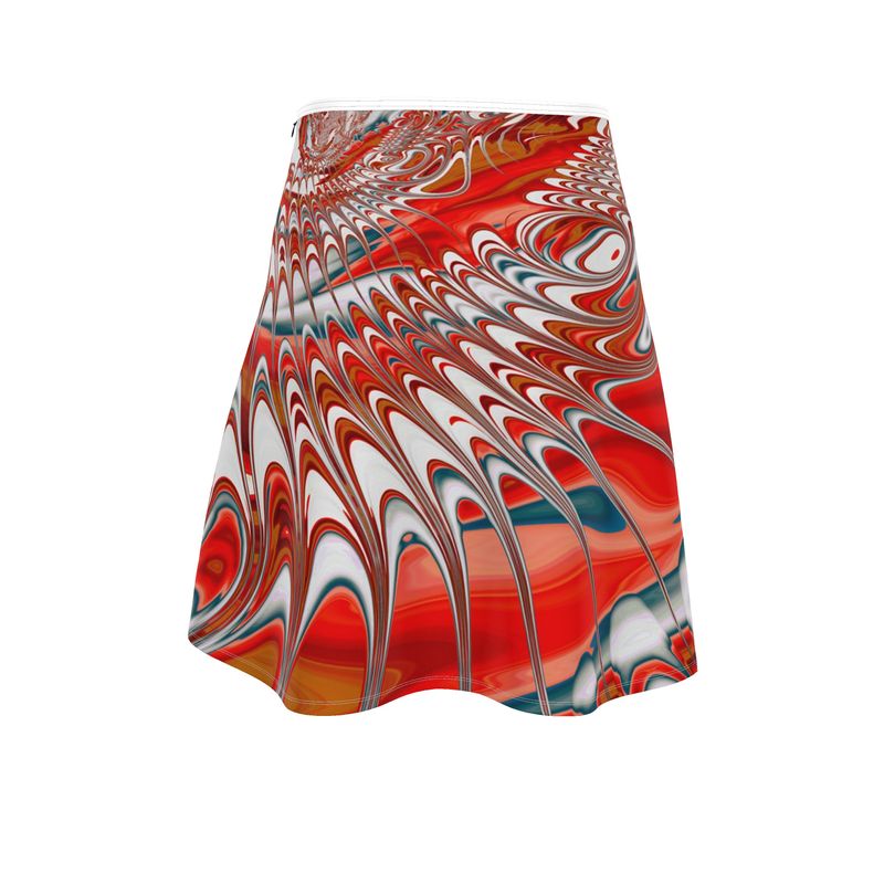 BoomGoo® Skater Skirt F1251 "Royal Lobster" 1 (long)
