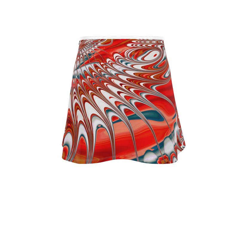 BoomGoo® Skater Skirt F1251 "Royal Lobster" 1 (short)