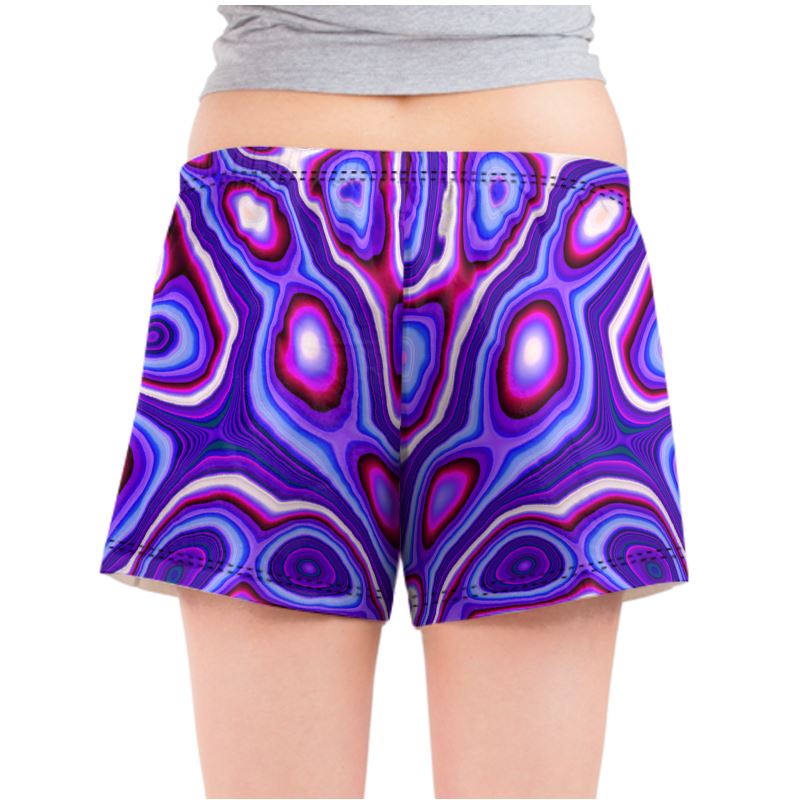 BoomGoo® PJ shorts femme Top F784 "Purple Crocodile" 1
