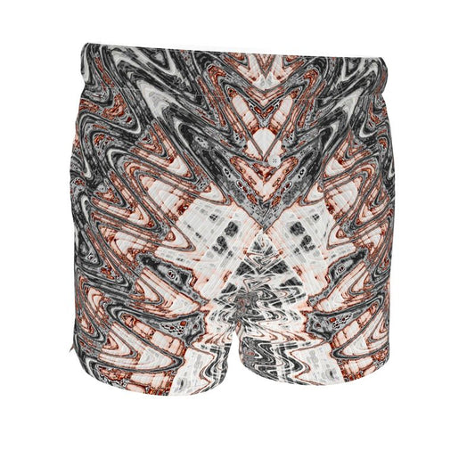 BoomGoo® Boxers (shorts/silk)  F1180 "Pink Marble" 1