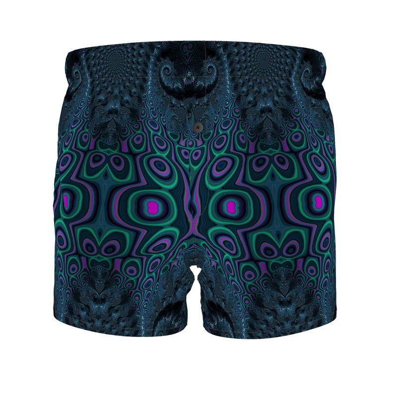 BoomGoo® Boxers (shorts/silk) F781 "Moonlight Rain" 3