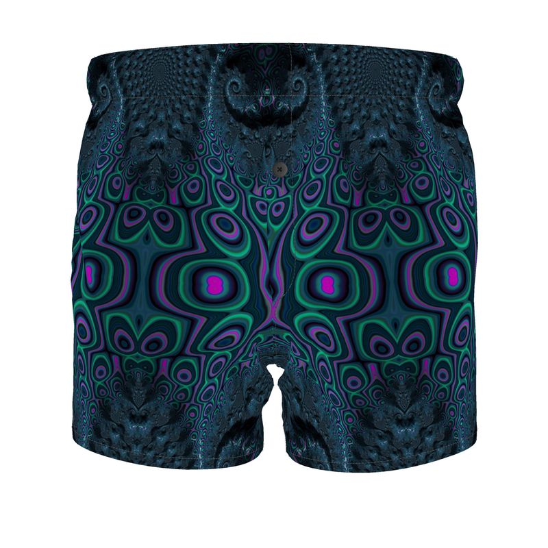 BoomGoo® Boxers (shorts/silk) F781 "Moonlight Rain" 3