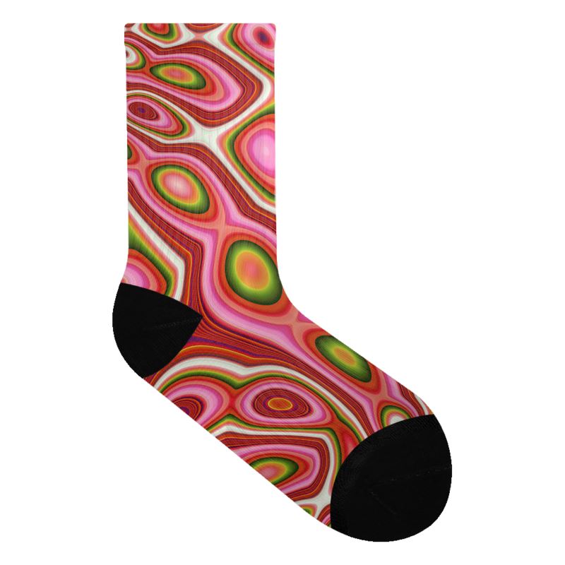 BoomGoo® Socks F1711 "Pink Crocodile" 1