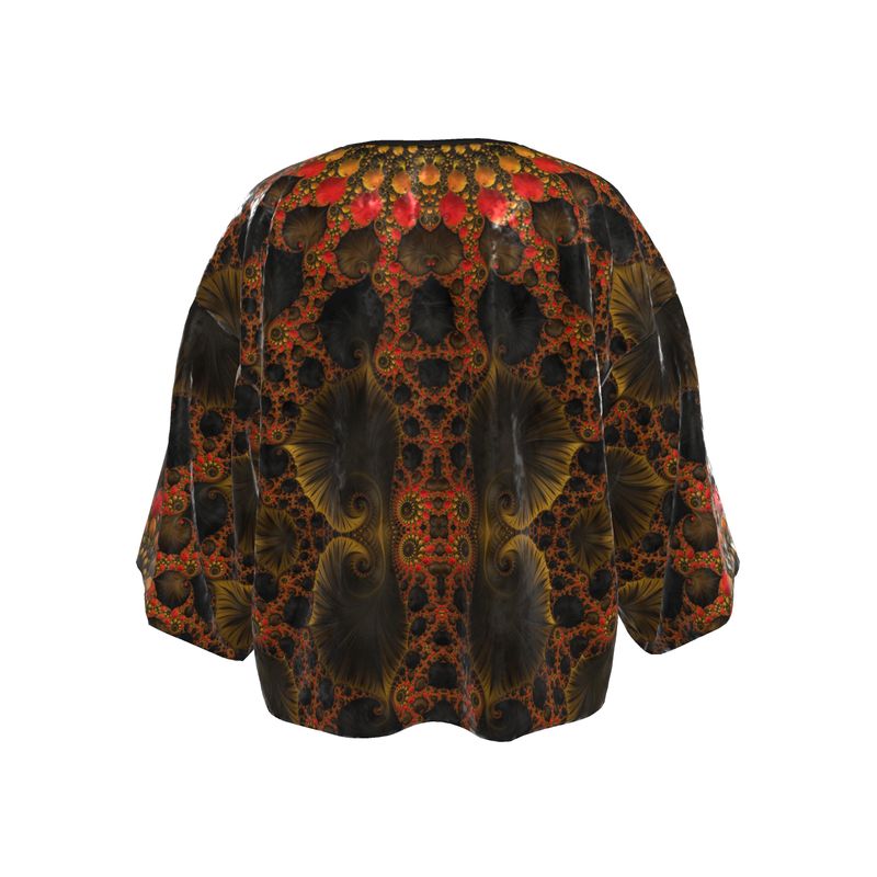 BoomGoo® Kimono (femme) blazer F939 "Sultan Sunset" 3