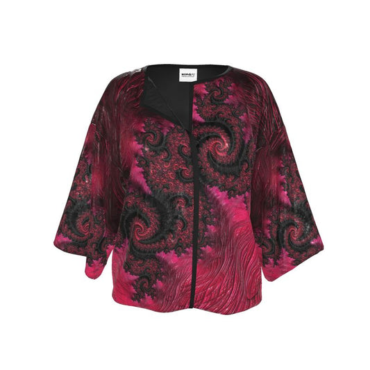 BoomGoo® Kimono (femme) blazer F408 "Pink Dragon"